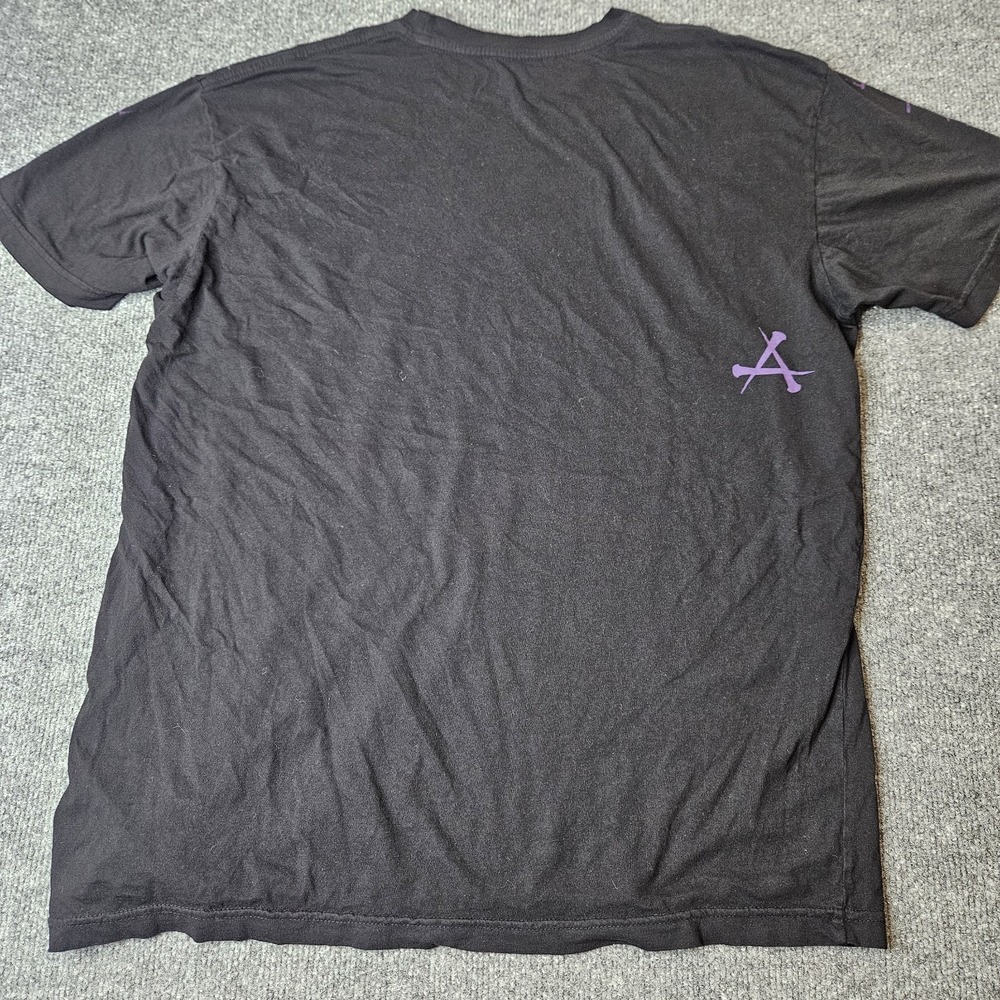 Affliction Mens Tshirt Size XL Graphic Print Darkness Falls Mall Goth Streetwear - Picture 6 of 6